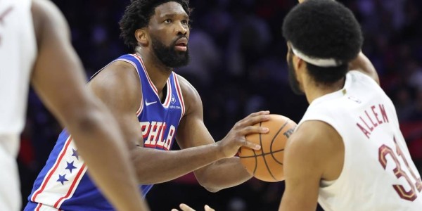 米切尔35+7+9加兰20+7&amp;amp;伤退 恩比德20分骑士大胜76人